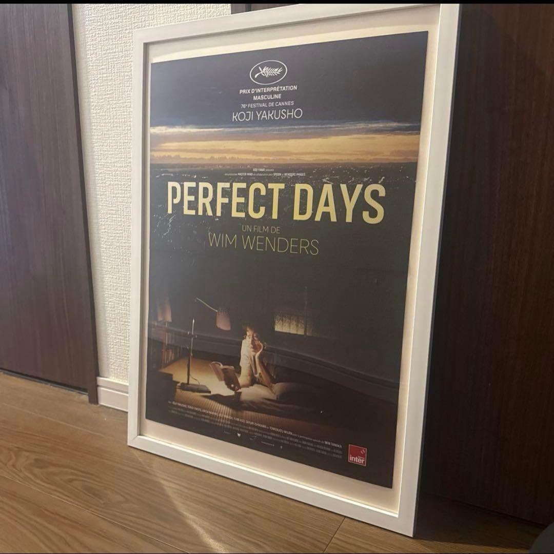 PERFECT DAYS 仏版宣伝ポスター ヴィムヴェンダース