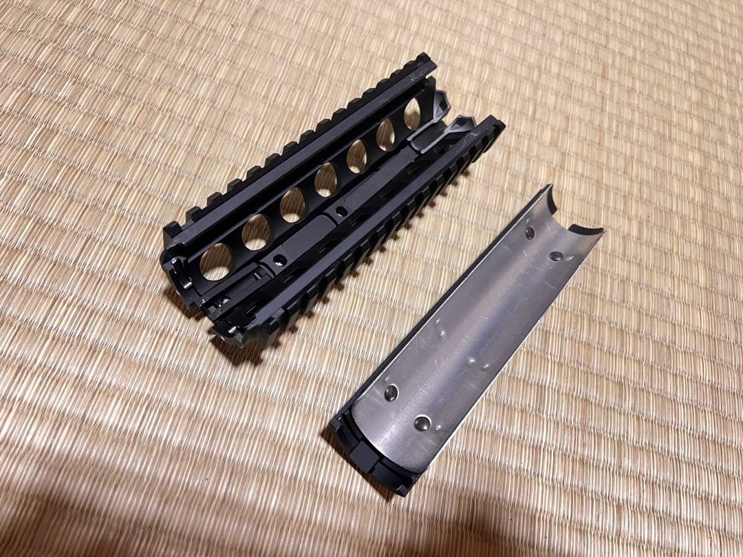 ささそうGHK純正M4用サイト・ハンドガード・バレルナット　8/18まで