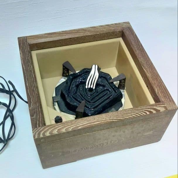 電熱式炉壇　置き炉　茶道具　お稽古道具　ミ10
