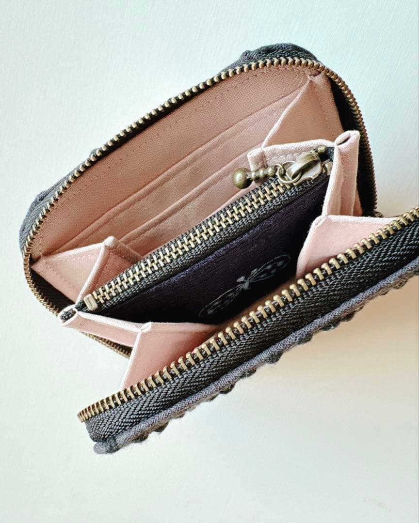 ミナペルホネン☆長財布、コンパクトウォレット☆ハンドメイド