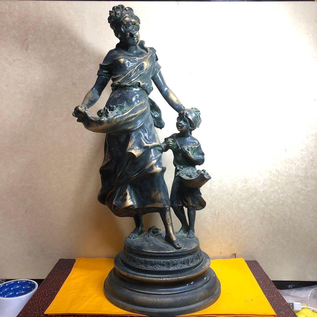 花を積む親子オブジェ