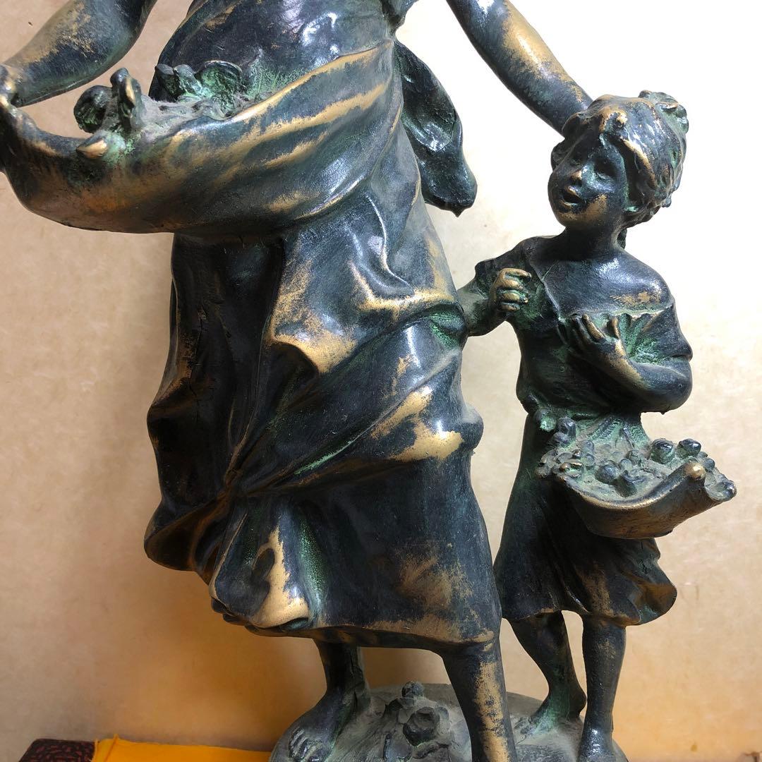 花を積む親子オブジェ