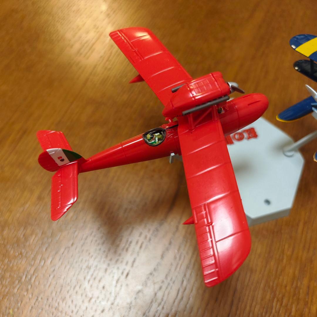完成品 半完成塗装済み 紅の豚 サボイア S.21 後期型 カーチス R3C