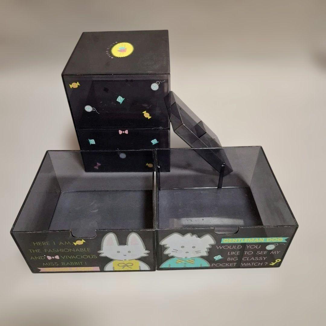 サンリオ　PUPPIE LUVパピーラブ 　昭和レトロ　小物入　ボックス　当時物