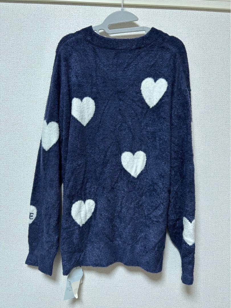 gelato pique ハート柄ルームウェア 上下セット