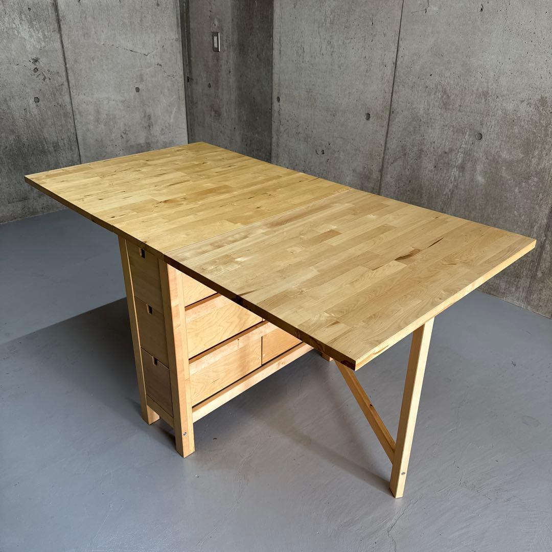 IKEA 折りたたみダイニングテーブル　ノールデン　NORDEN