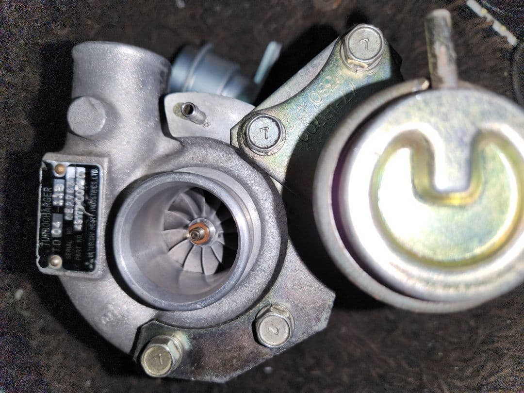 TD04-11B タービン 程度極上品 F6A K6A F6B JC