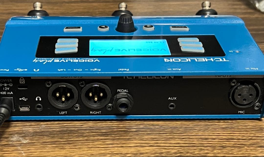 即配送　TC HELICON VoiceLive Play アダプター付き