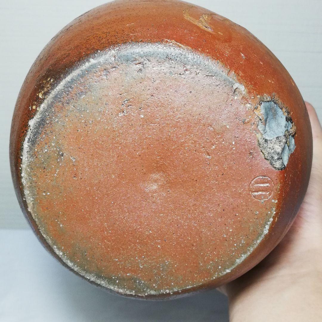 江戸末期 古備前 人形徳利 布袋尊 備前焼 花入 酒器 フラワーベース へそ徳利