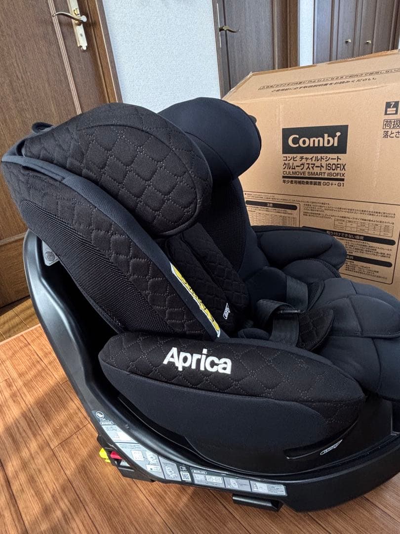 Aprica ISOFIX 新生児　回転式チャイルドシート フラディア グロウ