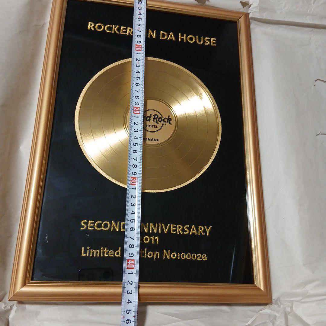 未使用品　ハードロックホテル・ペナン　限定品　レコード　No.26 ゴールド色