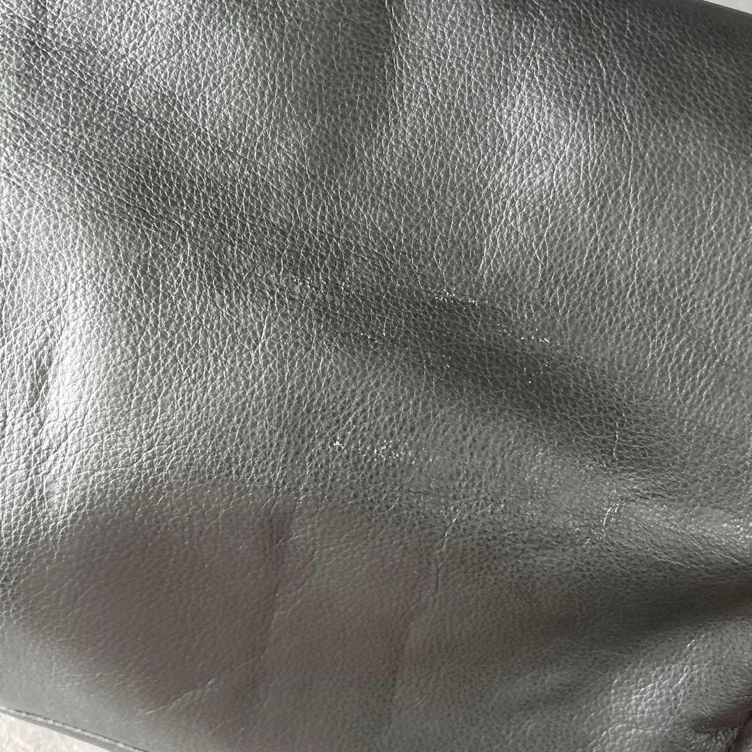 Belstff レザーライダースジャケット 黒 　S