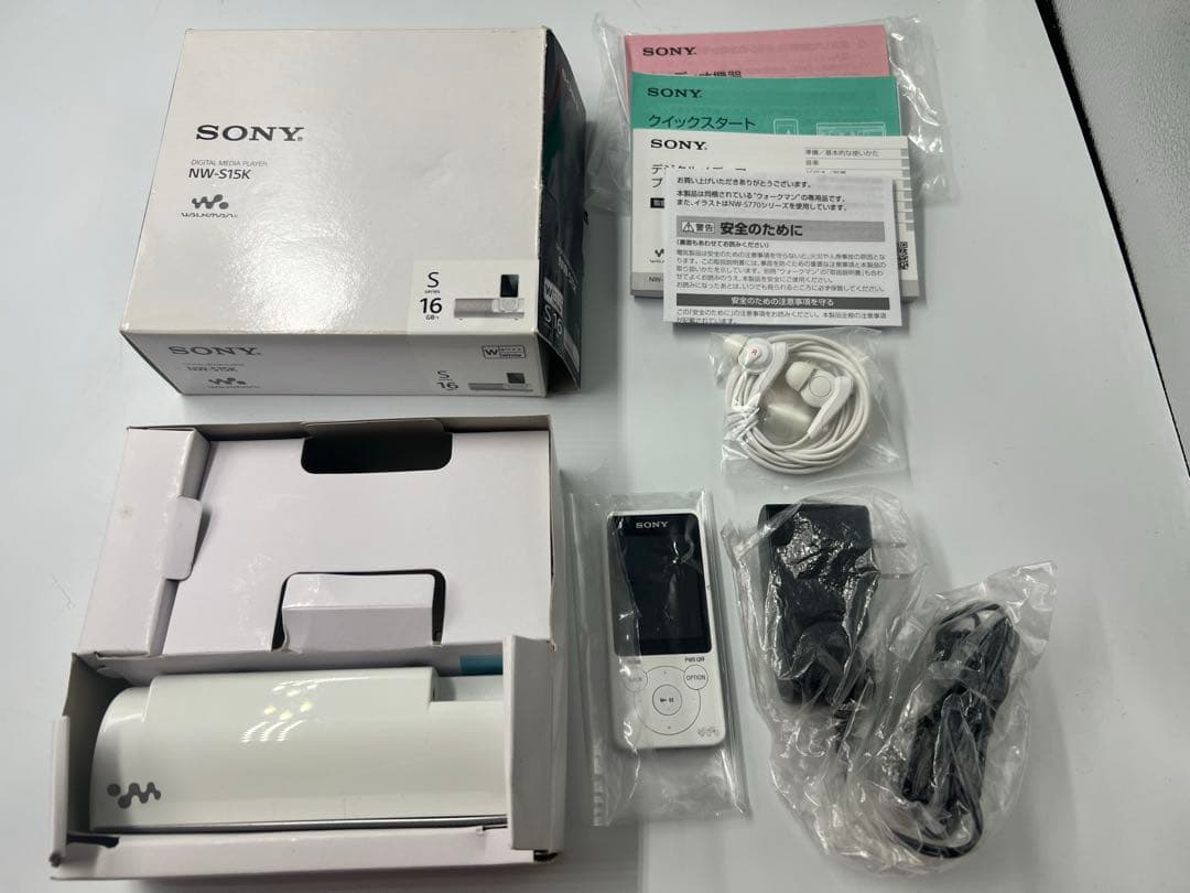 SONY NW-S15K ウォークマン　ホワイト