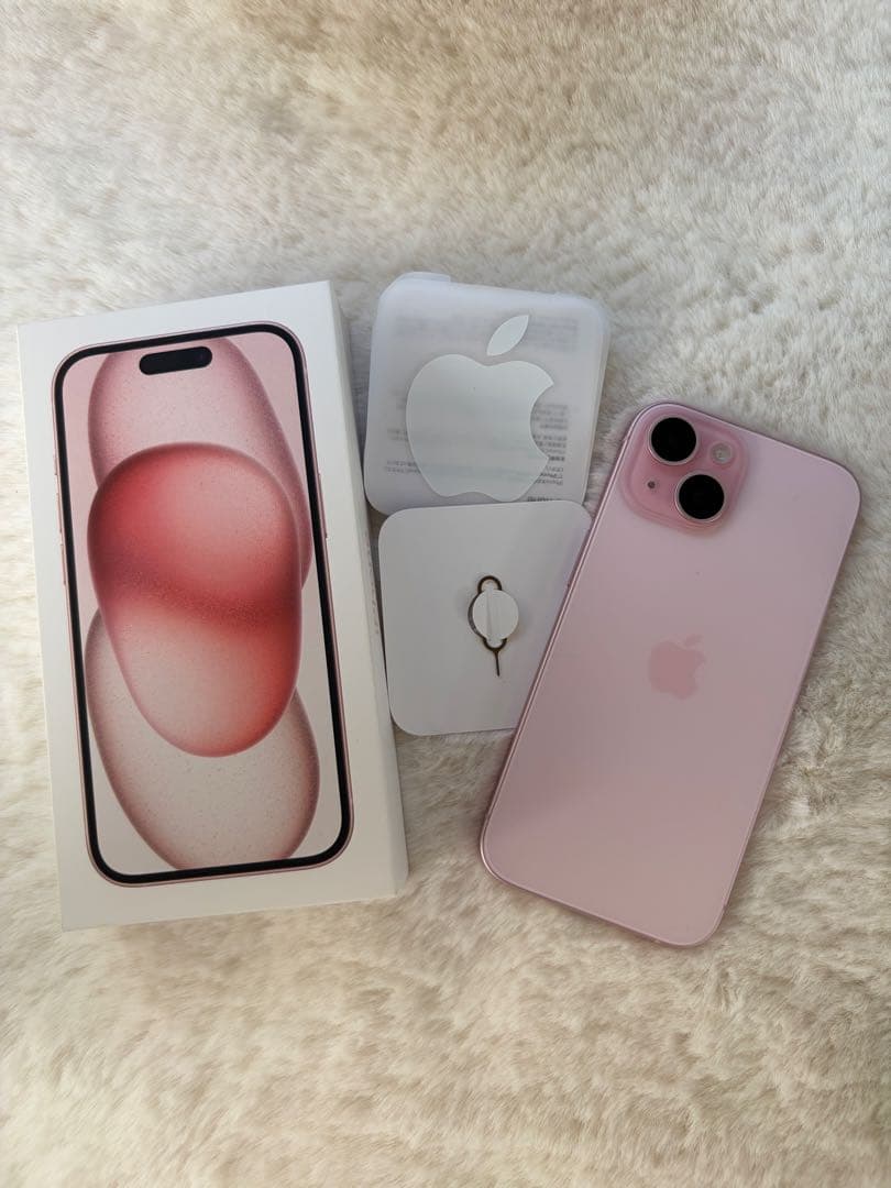 Apple iPhone 15 ピンク本体 SIMフリー　256GB