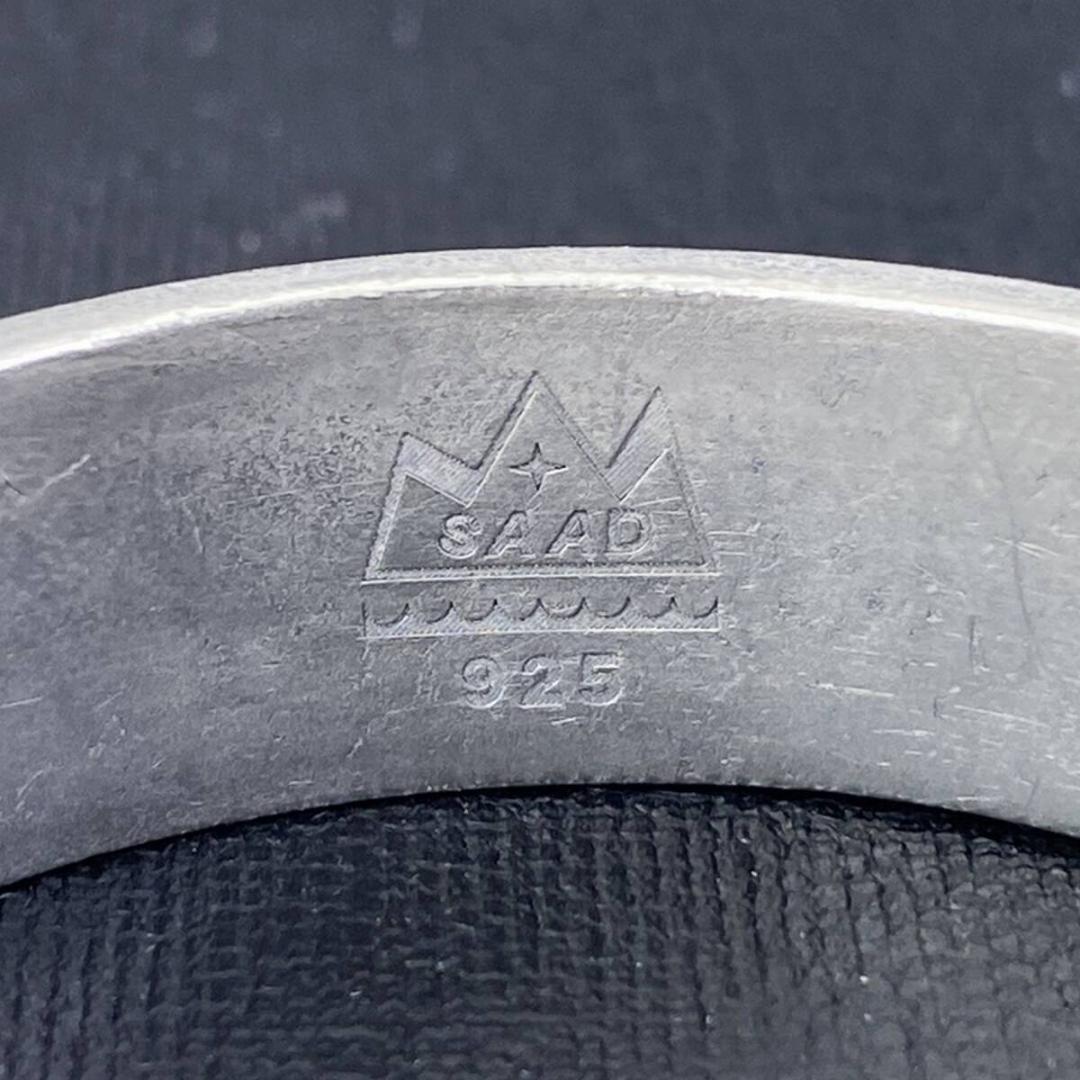 SAAD シルバー 925 サンバースト アラベスク バングル