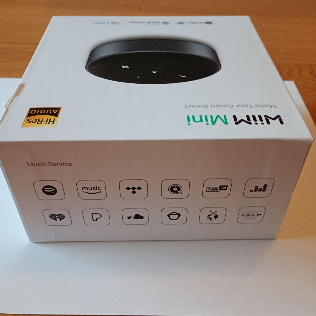 wiim mini 音楽コントロールデバイス USB-C AUX出力