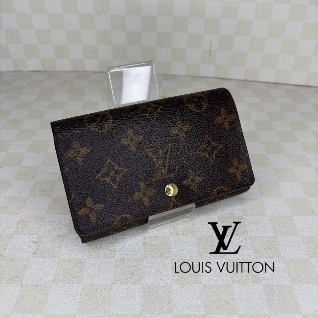 美品　LOUIS VUITTON ルイヴィトン　長財布　二つ折り　M55