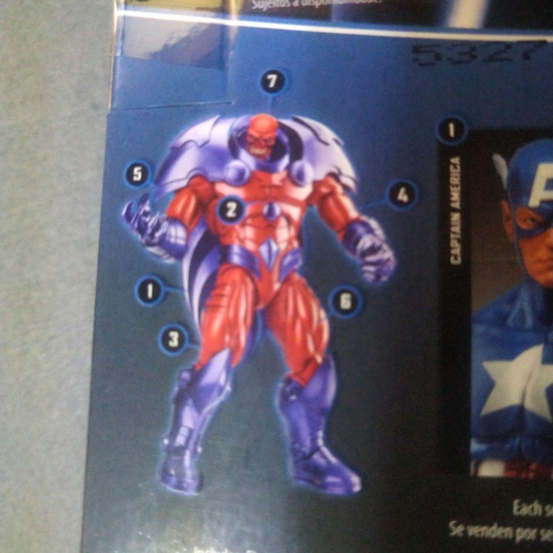 マーベルレジェンド　キャプテンアメリカ　RED SKULL　レッドスカル