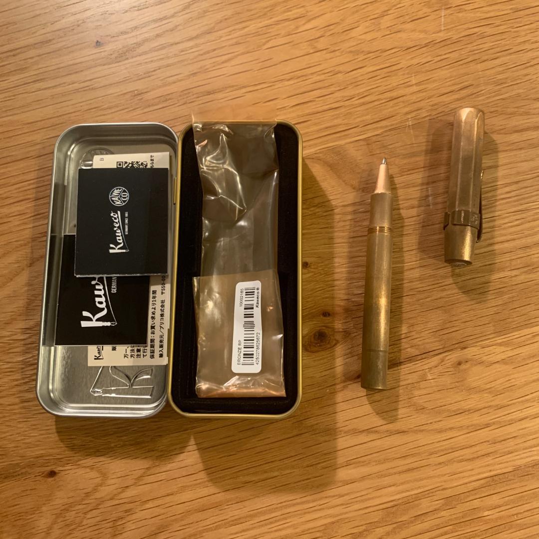 Kaweco Sports Bronze ローラーボールペン クリップ付き