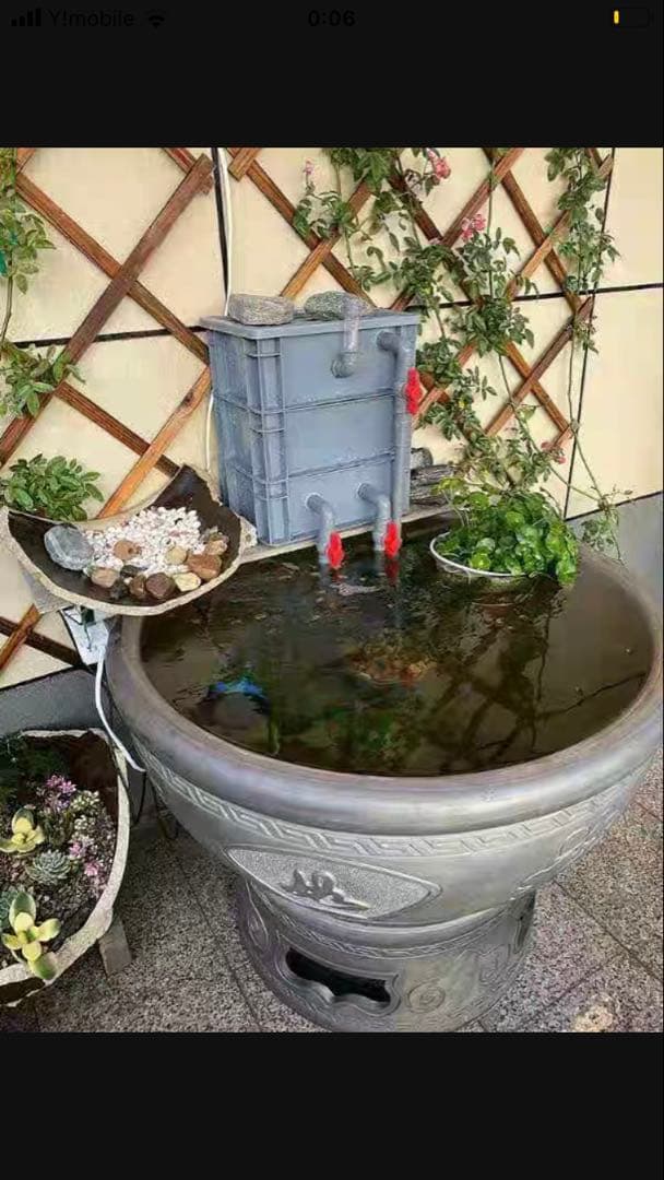 万能濾過ろ材ポンプ付き付きフルセット 水槽池用濾過器フィルター大型水槽濾過装置