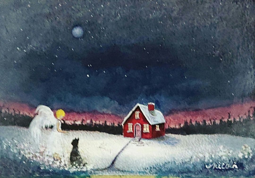 絵画 ★ぷうあ★ poem 930 他1点 原画 ア−ト