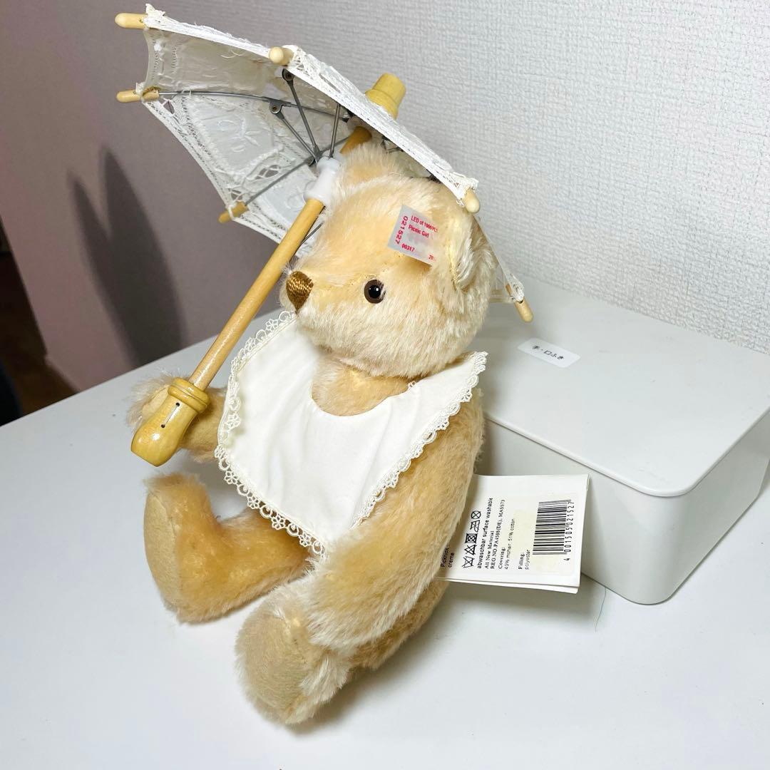 シュタイフ【steiff】 ピクニックガール テディベア 24cm 021527