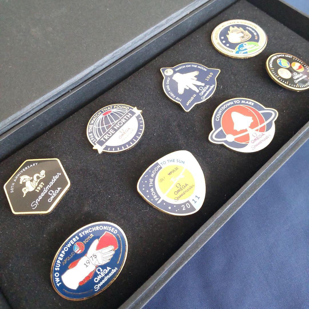 オメガ スピードマスター 月面着陸50周年記念 ノベルティ ピンズ 希少品