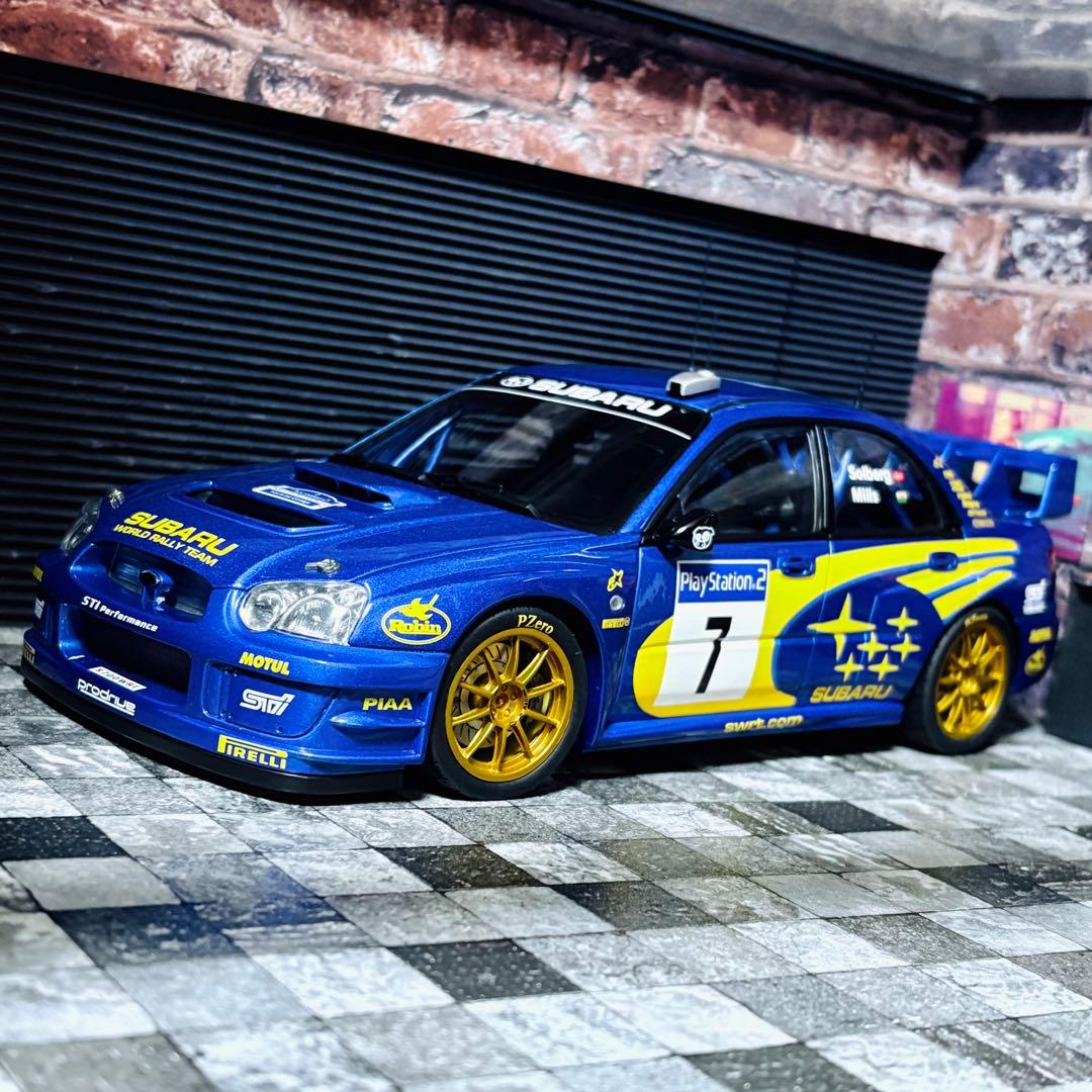 1/18 AUTOart スバル インプレッサ WRC 2003 ツールドコルス