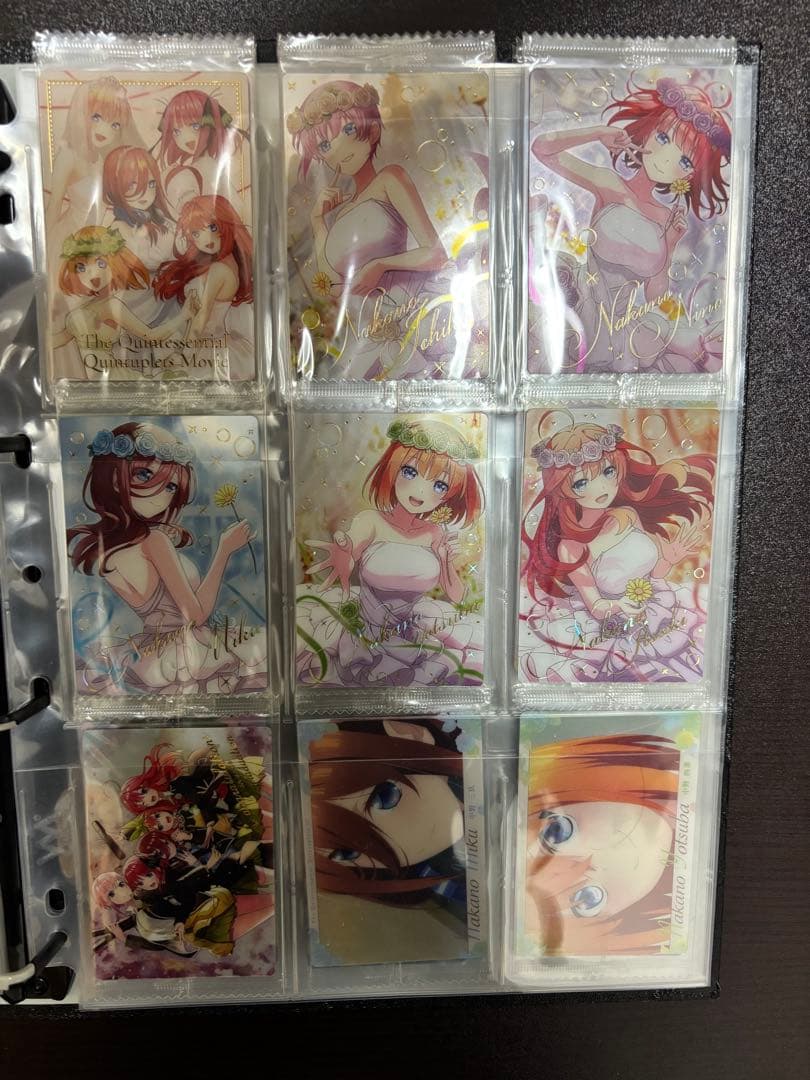 五等分の花嫁　ウエハースカード　現在までのラインナップ全種10弾フルコンプセット