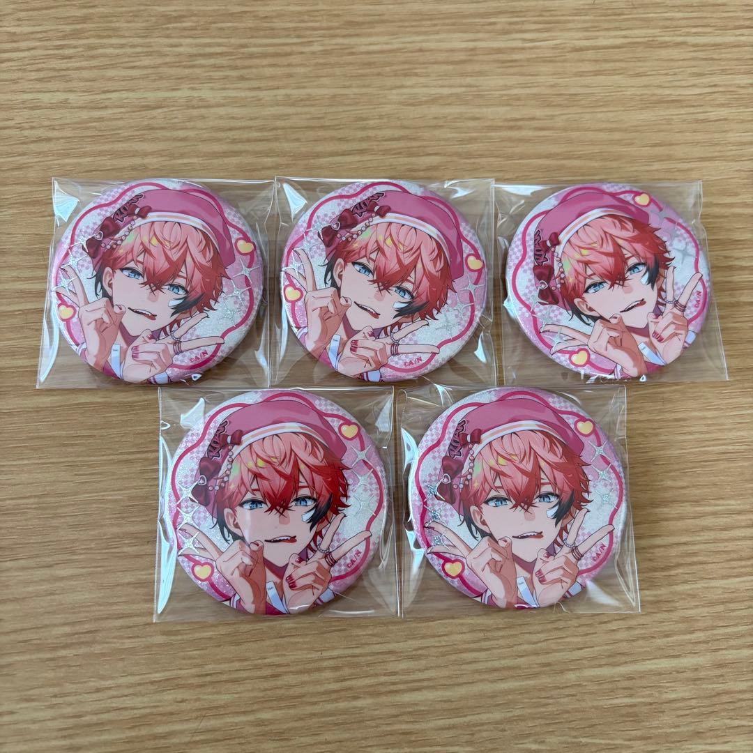 赤城ウェン ぎゃうるふ ぎゃうver. 缶バッジ