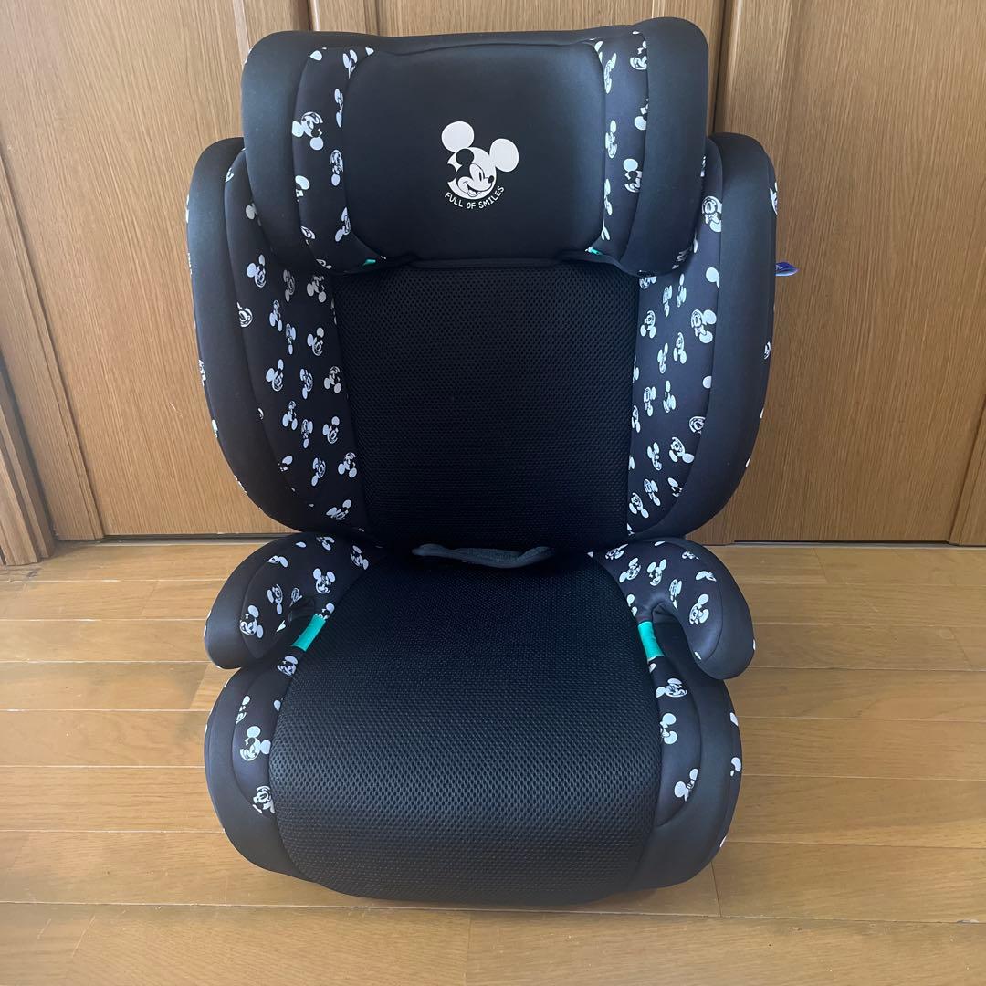 ミッキーマウス ジュニアシート 背もたれ付き
