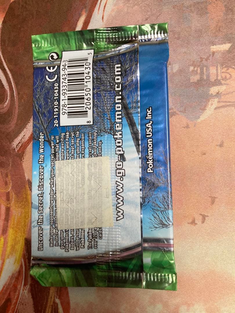 d*4様 ポケモンカード　英語　SECRET WONDERS 未開封　4パック