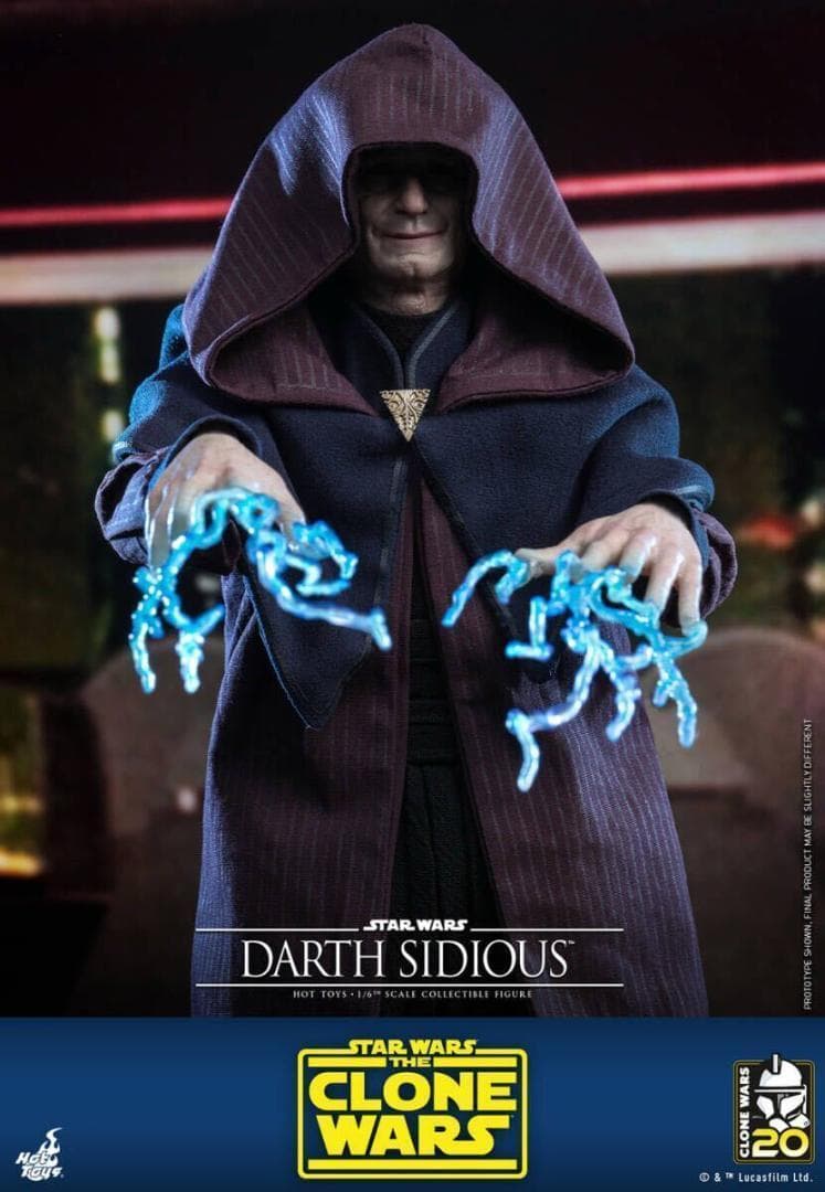 ホットトイズ 1/6 スター ウォーズ ダース・シディアス TMS102