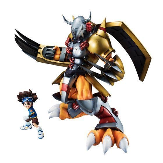 初版　輸送箱未開封G.E.M.デジモンアドベンチャー ウォーグレイモン＆八神太一