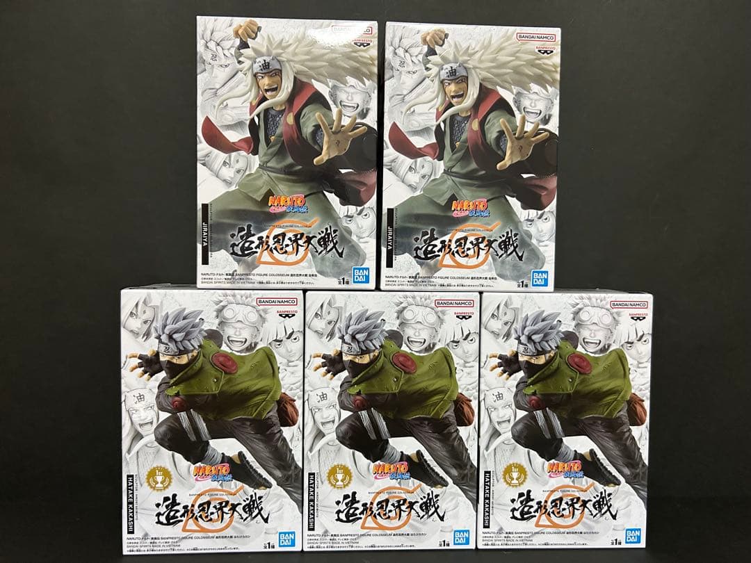 NARUTO疾風伝　造形忍界大戦　カカシ　自来也