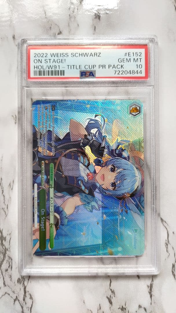 PSA10　On Stage!　星街すいせい　PR　FOIL　英語版