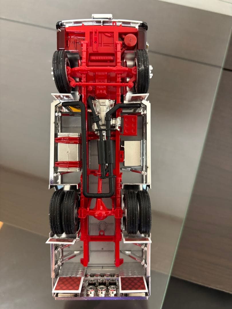 デコトラプラモデル　煙突マフラー　フジミ　1/32 レンジャー 完成品