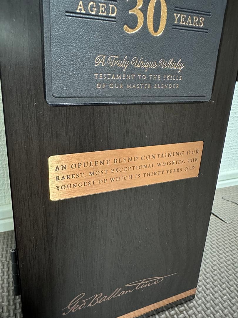 正規品 Ballartine's バランタイン 30年 専用木箱付き スコッチ
