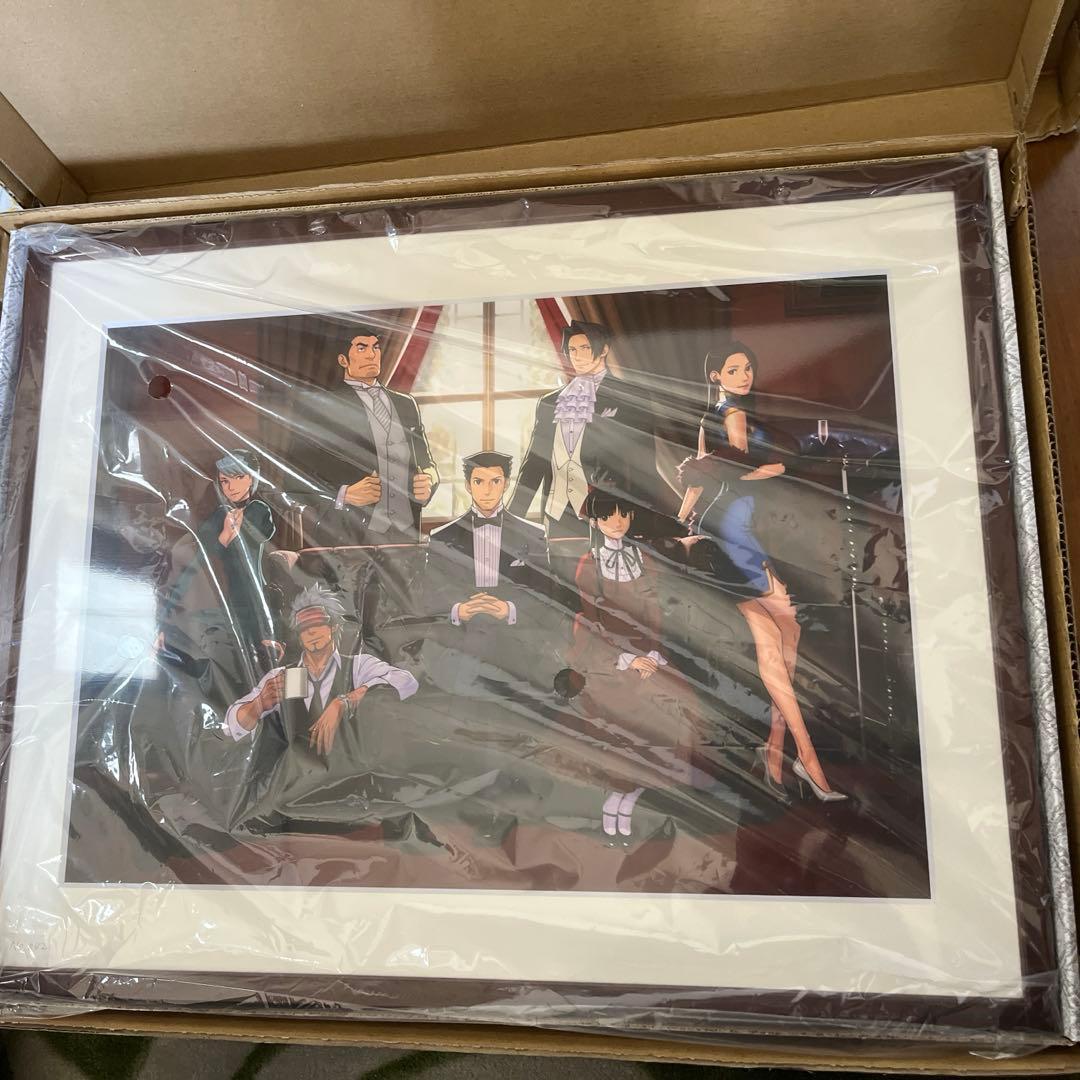逆転裁判15周年記念「逆転裁判画廊」 　グラフィックアート　額縁