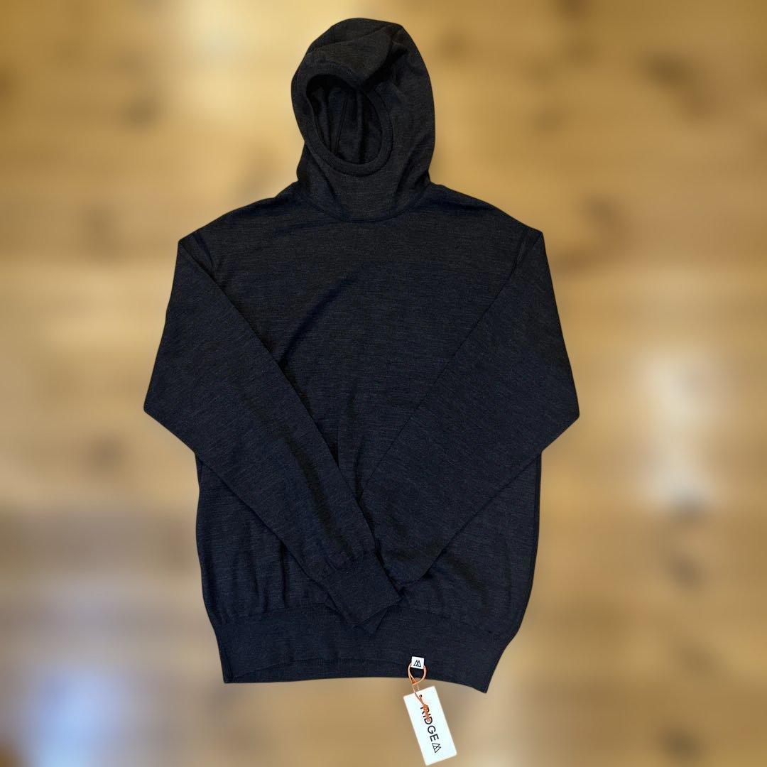 リッジ Merino PlaX Hooded Sweater L