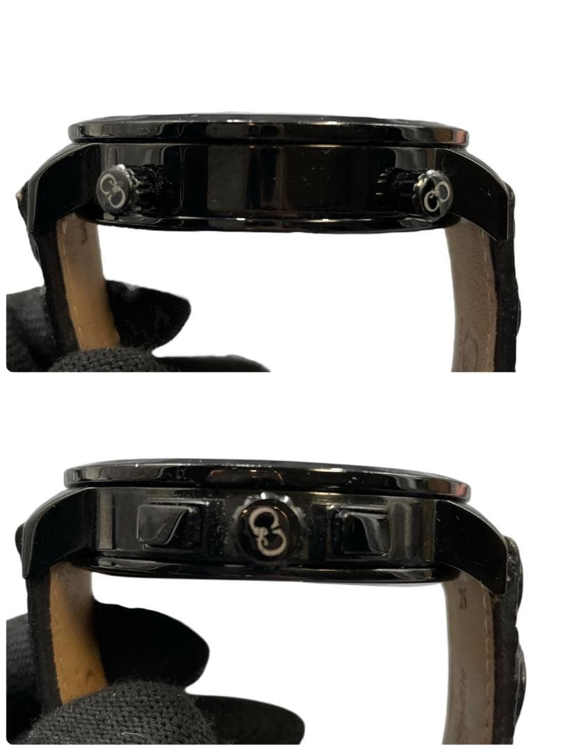 【新品電池】カーティス 腕時計 クォーツ ビッグタイムワールド クロコダイル