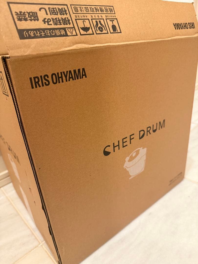 超美品 アイリスオーヤマ シェフドラム 自動調理鍋　DAC-IA2-H