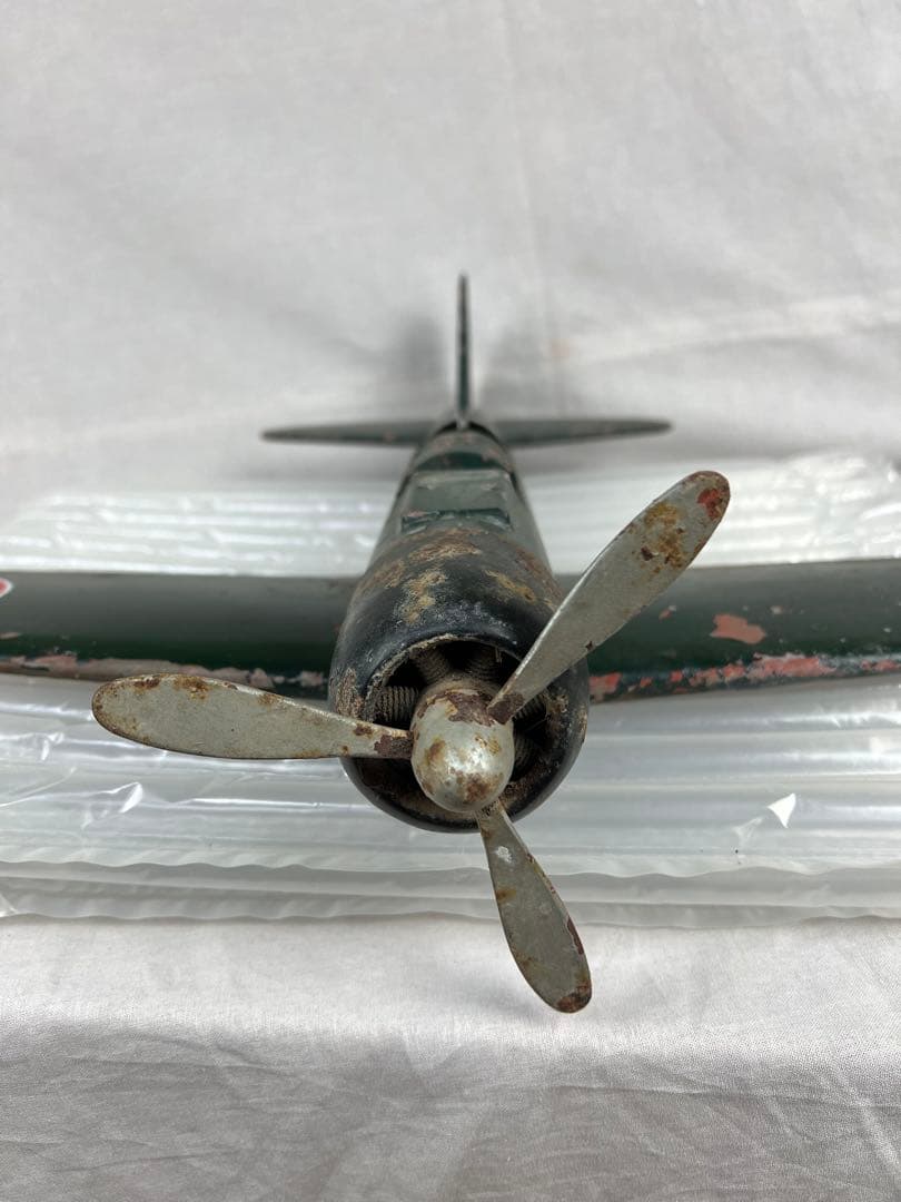 特大★逸品★珍品★古い一体物ブリキの零戦★used★一期一会★難あり