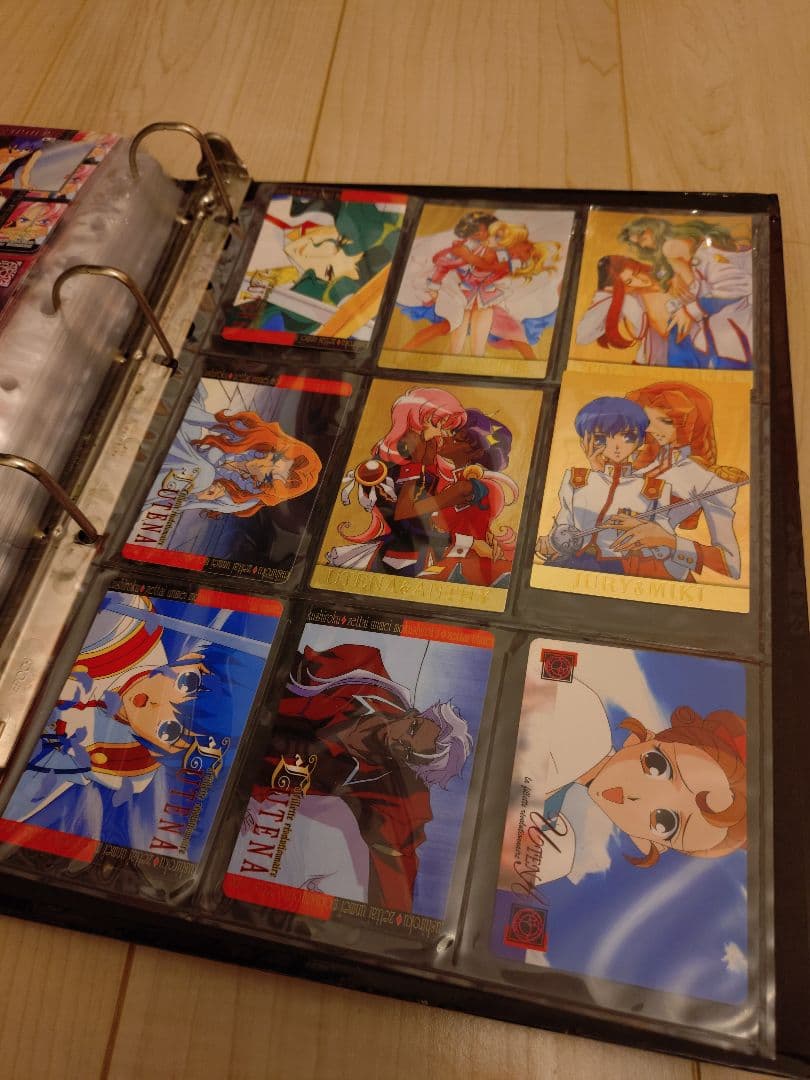 少女革命ウテナ　トレカ　3種コンプ＋セガ3枚＋非売品