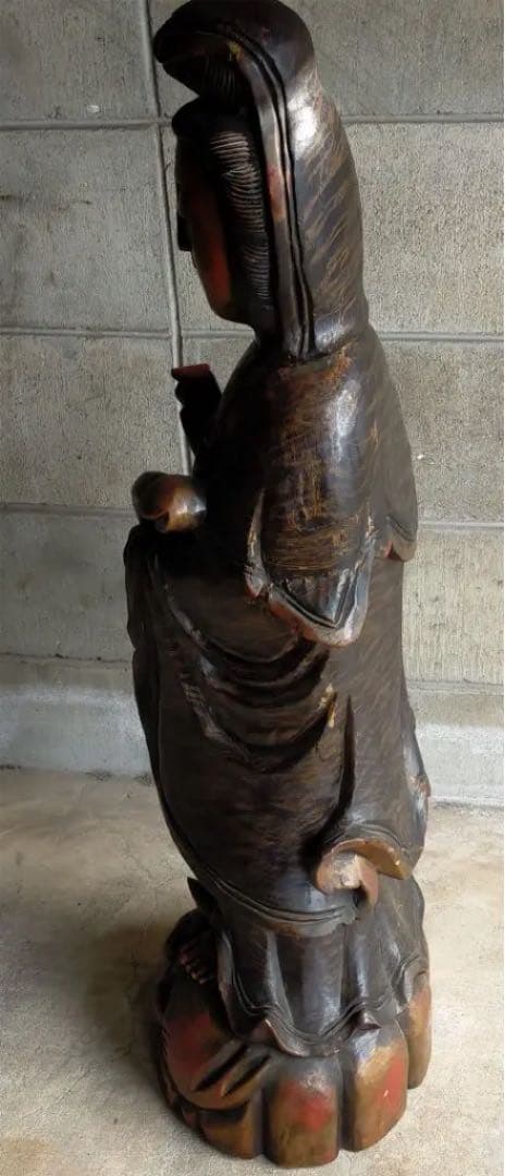 中国・観音菩薩立像・仏像・仏教美術・骨董