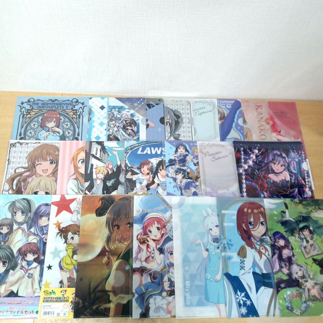 美少女　ジャンプ　アニメ　クリアファイル　200枚以上 まとめ売り　大量