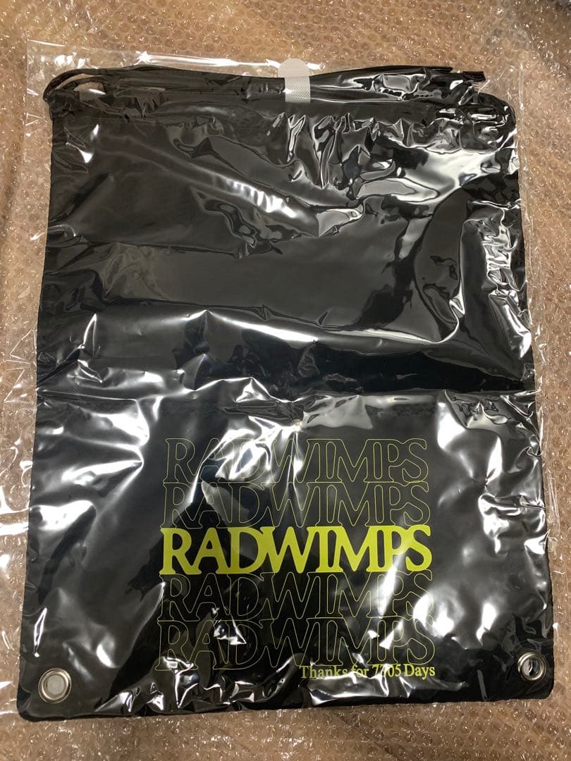 RADWIMPS 20th anniversary あにゅー ナップサック