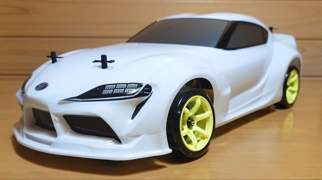 アライブフーン映画S15シルビアLEDボディ＆ヨコモドリパケ2WDフルセット完成