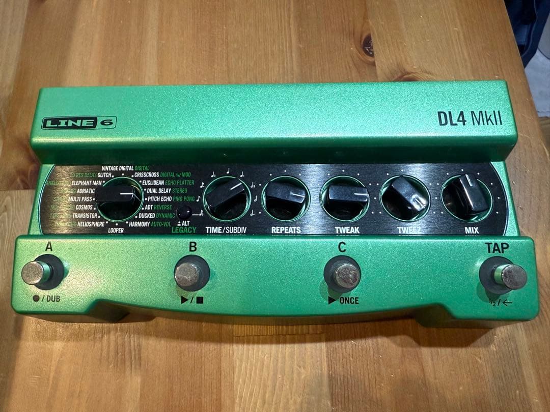 Line6 DL4 Mk2 ディレイ