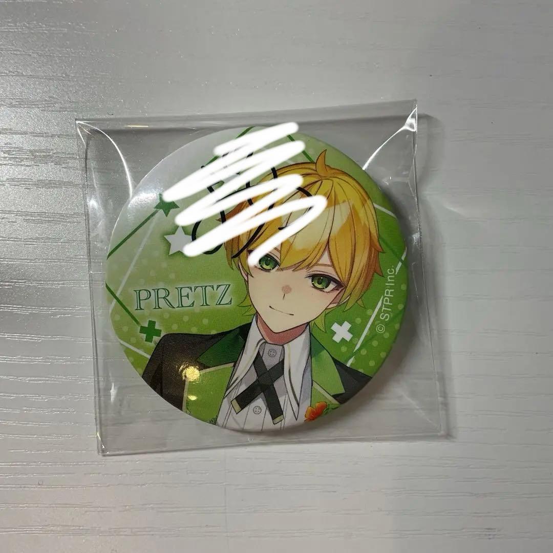 AMPTAK×COLORS ぷりっつ 缶バッジ 直筆サイン入り